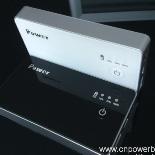 4000mAh Li-polymer power bank for moibile phones GPS Li-Polymer Pocket Power Bank in Three Colors