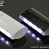 Oil-Injection Slim Power Bank with LED Light