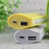 Oil-Injection Slim Power Bank with LED Light