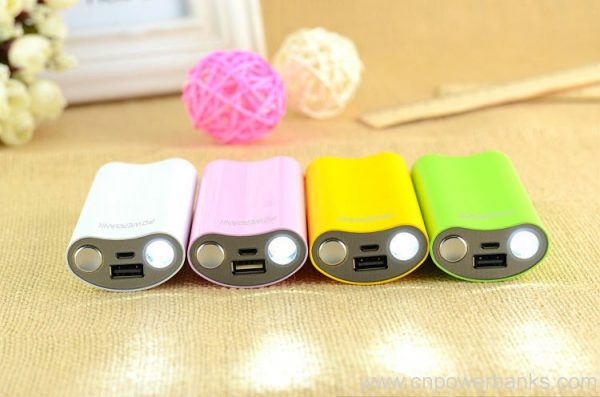 5600mAh power bank with led flashlight 2 Power Bank with Built-In LED Flashlight