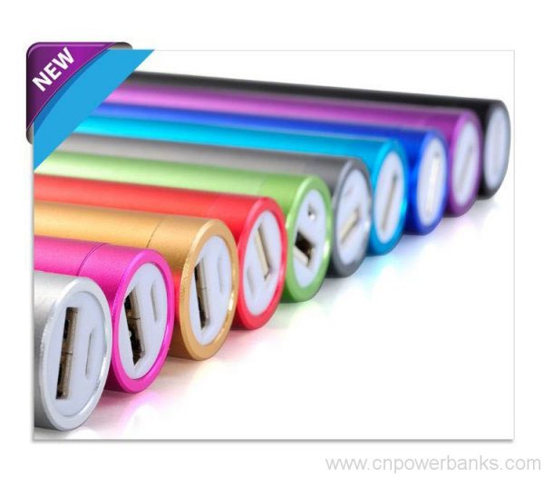 aluminium 2600mah led hand lamps mobile portable power bank 6 Aluminum Torch Power Bank with Handheld LED Lamp