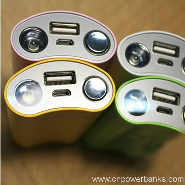 Emergency 7200mah portable mobile power bank 3 Emergency Power Bank with LED Flashlight