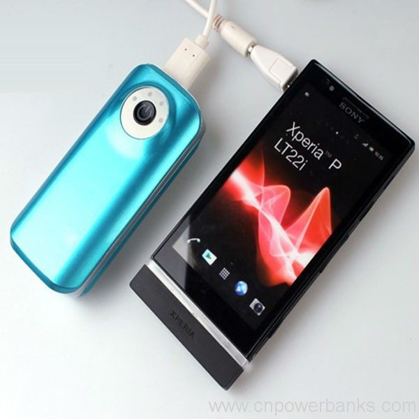 Portable Mobile Power Bank 4000mAh for Mobile Phones 3 Three-LED Indicator Power Bank for Smartphones