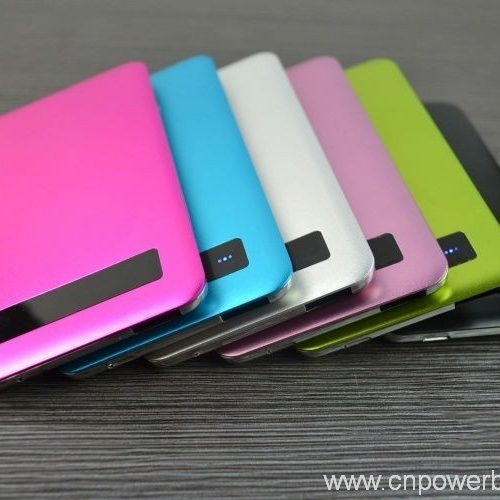 ultra slim power bank 4000mah emergency power bank Ultra-Slim Polymer Power Bank Only 7mm Thin