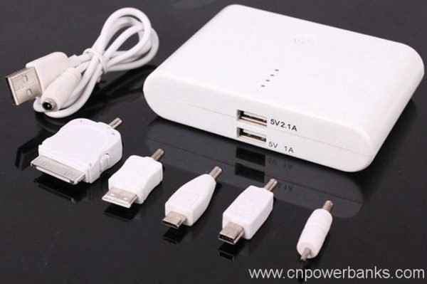 Portable High Capacity Dual USB 20000mah Power Bank For iPhone 2 High-Capacity Dual-USB Power Bank for Trade Shows