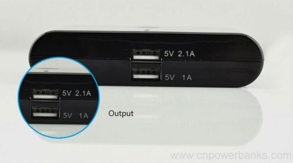 Portable High Capacity Dual USB 20000mah Power Bank For iPhone 3 High-Capacity Dual-USB Power Bank for Trade Shows