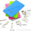 universal 8000mah power bank with two USB out 2 Universal Dual-USB Power Bank for Two Devices
