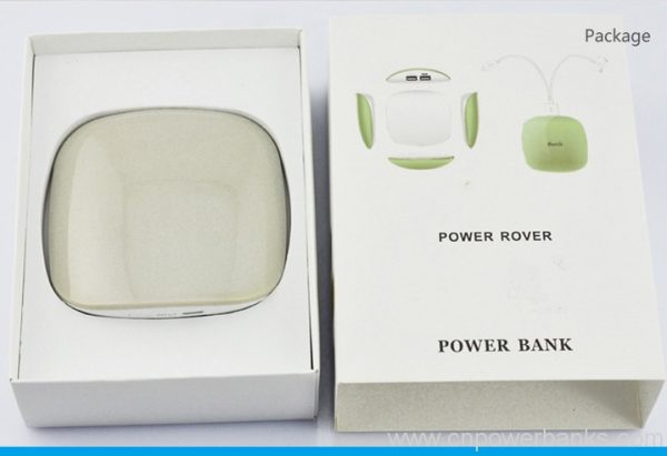 Button-Free Stone Power Bank in Five Colors