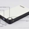 Acrylic-Shell Dual-Output Power Bank