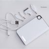 Acrylic-Shell Dual-Output Power Bank