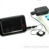 Solar Panel Power Bank with Emergency LED Light