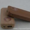 Wooden-Style Power Bank for Eco-Friendly Retail