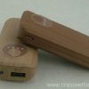 Wooden-Style Power Bank for Eco-Friendly Retail