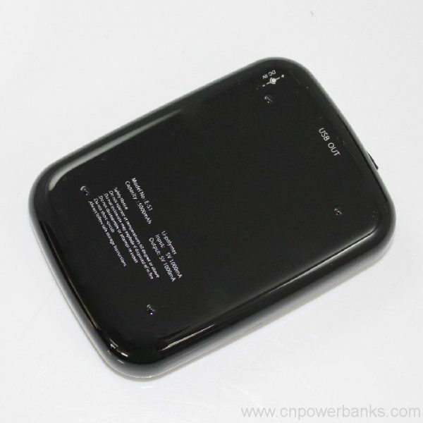 5000mah power bank for samsung & Apple mobile phones 3 Cylindrical Power Bank with LED Lamp for Promo Gifts