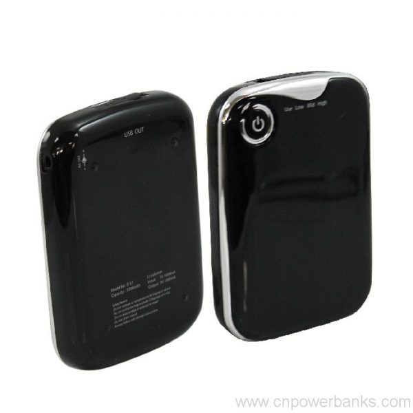 5000mah power bank for samsung & Apple mobile phones 7 Cylindrical Power Bank with LED Lamp for Promo Gifts