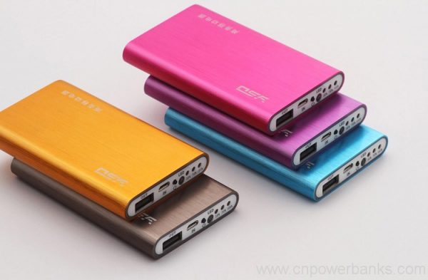 5600mAh fashion power banks with LED light 5 Fashion Power Bank with LED Light for Lifestyle Retail