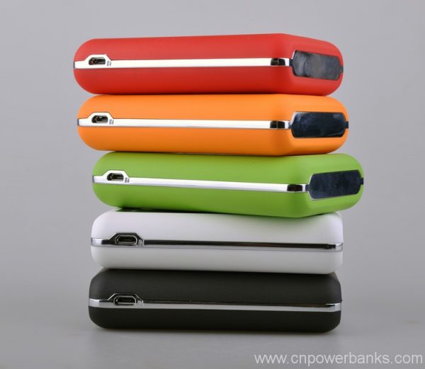 8400mah Power Bank for mobile device 4 Five-Color Power Bank for Retail Chains