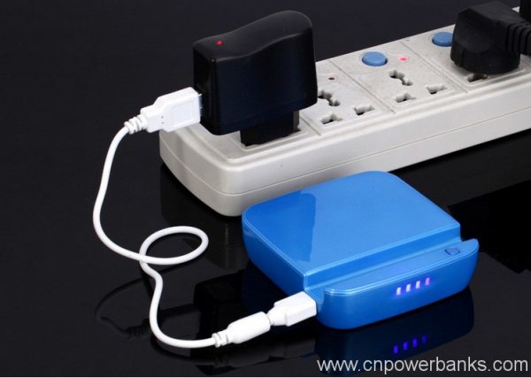 Dock-Stand Power Bank for Desk and Bedside Charging