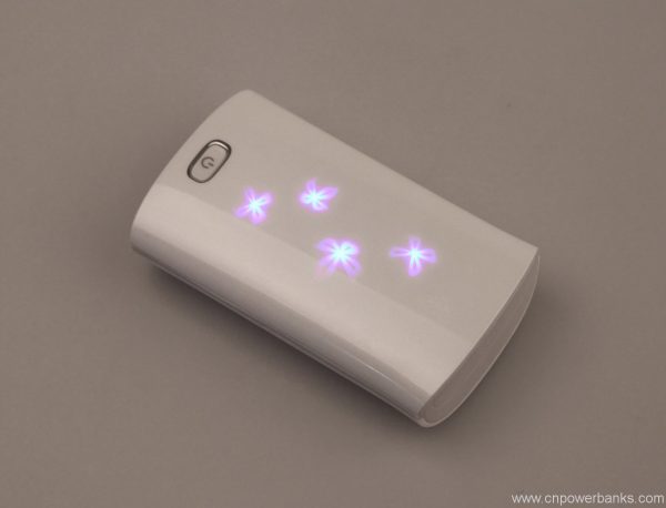 Fashion design 5600mah built in cable power bank 7 Built-in Cable Power Bank for Event Giveaways