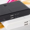 Portable mobile charger 12000MAh power bank for iphone/ipad/samsung/htc/nokia/blackberry/LG/Sony Ericsson 2 Travel Power Bank with Dual Output Ports