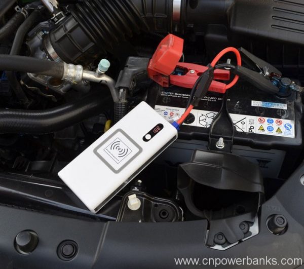 12000mah portable rohs power bank car jump start with LED light 3 Jump-Starter Power Bank with LED Work Light