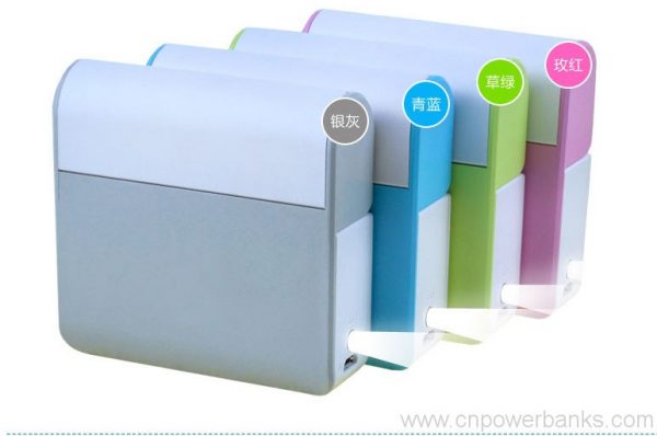 4400mah mini portable charger power bank with Mirror Stand and Mobile Phone Holder 2 Mirror-Stand Power Bank and Phone Holder