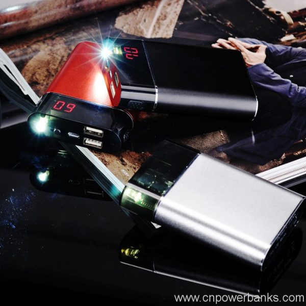 6000mah double usb led display power banks 7 Double-USB Power Bank with LED Display