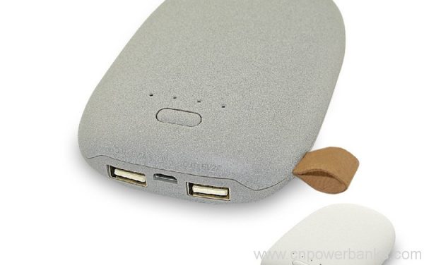 High capacity dual USB output universal portable stone power bank 6 High-Capacity Stone Power Bank with Dual USB