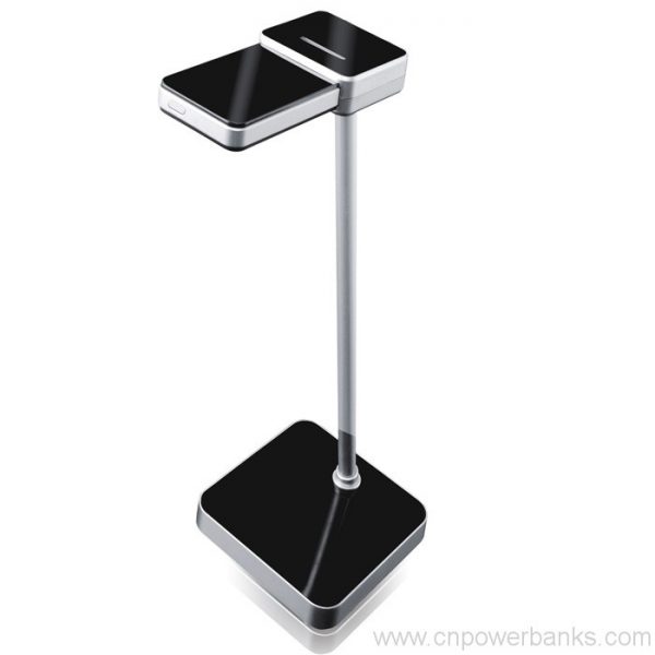 Portable desk lamp power bank for smartphones 4 Desk Lamp Power Bank with USB Hub