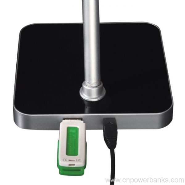 Portable desk lamp power bank for smartphones 5 Desk Lamp Power Bank with USB Hub