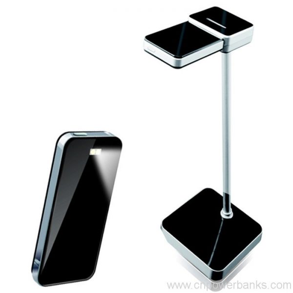 Portable desk lamp power bank for smartphones Desk Lamp Power Bank with USB Hub