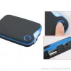 Universal portable 5000mah power bank for samsung/iphone/handphone with LED capacity 2 Universal Portable Power Bank with LED Capacity Gauge