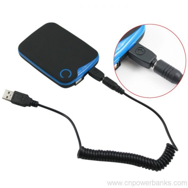 Universal portable 5000mah power bank for samsung/iphone/handphone with LED capacity 4 Universal Portable Power Bank with LED Capacity Gauge