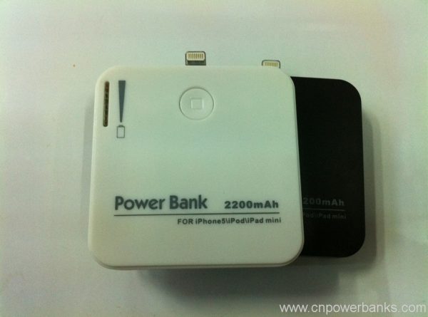 Mini power bank 2200mah for iphone 5 portable charger 6 Mini Power Bank for iPhone 5-Class Phones