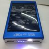 Orange Solar Power Bank with LED Indicator