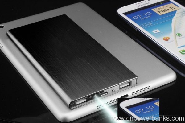 Ultra slim power bank with 20000mah polymer batteries 2 Ultra Slim Keychain Power Bank for Everyday Carry