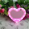 Lovely heart 5200mAh portable charger for Samsung/Iphone and all the smartphones 2 Aluminum Heart Power Bank for Couple Gifting