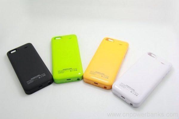 Back Battery Case for Iphone5/5s/5c 2 Backup Battery Case for iPhone 5 / 5s / 5c
