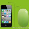 Crystal Stone 5200mAh smart power bank with slide touch key Pebble Touch-Key Power Bank with Crystal Finish