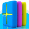 Original 10000mAh Contrast Color Power bank Two Color Backup Battery Pack Mobile Power Charger Two-Tone Power Bank with Swappable Silicone Skin