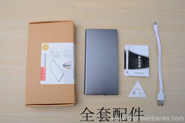 Super Slim 20000mah Portable Porket Power Bank With Colors available 5 Super Slim Dual USB Power Bank for Travel Retail