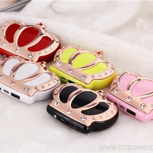 8800mah Queen Power bank Queen Crown Power Bank for Pageant and Event Gifting