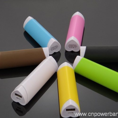 Cute style heart shaped portable power bank / mobile battery charger Cute Heart Power Bank for Gift Shop Impulse Buys