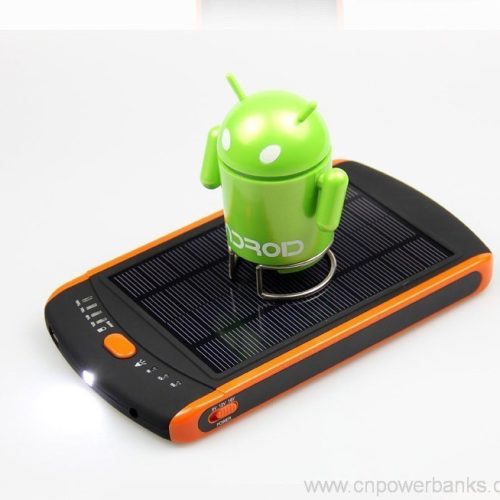 Voltage-Adjustable Solar Power Bank for Survey Teams