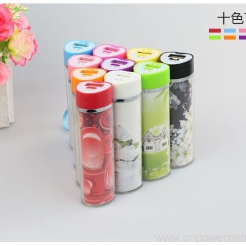 Changeable Insert Label Heart Shape Body Lithium Battery Portable Power Bank Heart Power Bank with Changeable Insert Label