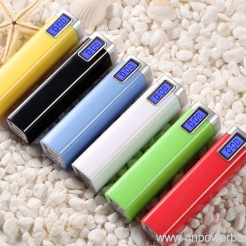 LCD Screen Mini Power Bank for Tech Retail