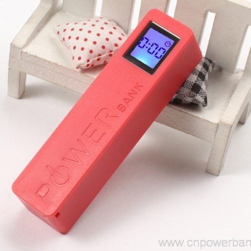 Perfume Power Bank with LED Display for Beauty Retail