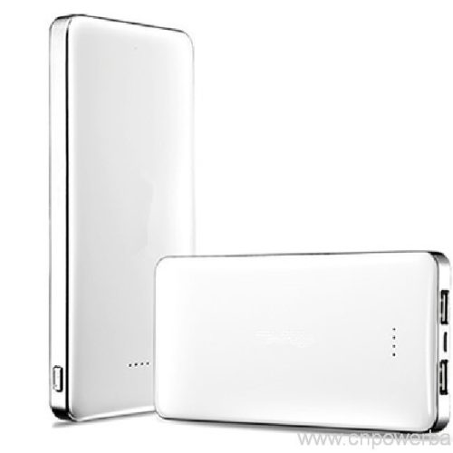 Slim Dual USB Power Bank for Commuter Carry