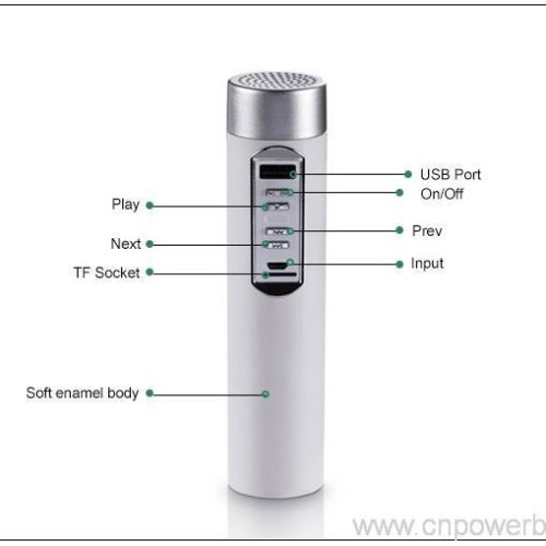 Speaker Torch Power Bank for Campsites