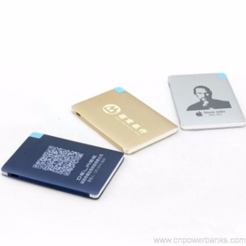 Slim power bank 2500mAh for iphone/samsung/ipad Slim LCD Power Bank for Precise Carry